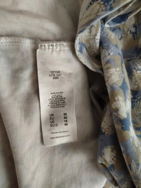 Tričko zn. debenhams vel.48, debenhams,48