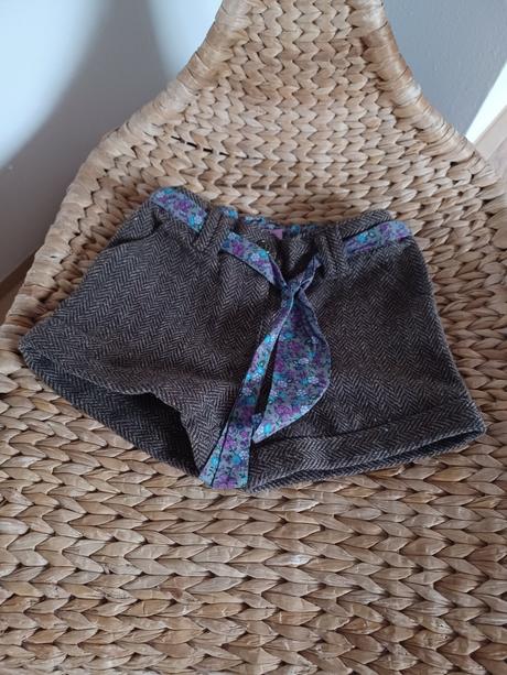 Podzimní kraťasy s páskem, f&f,110