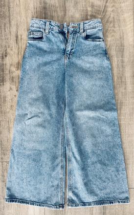 Džíny wide leg, c&a,128