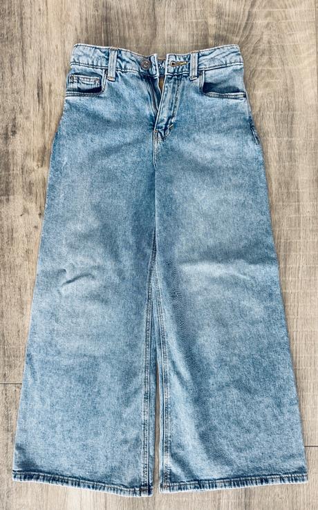 Džíny wide leg, c&a,128