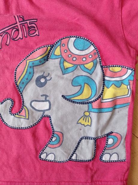 Triko krátký rukáv 98 slon, okay,98