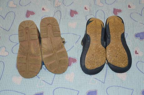 2x zdravotní kožené sandálky, 26