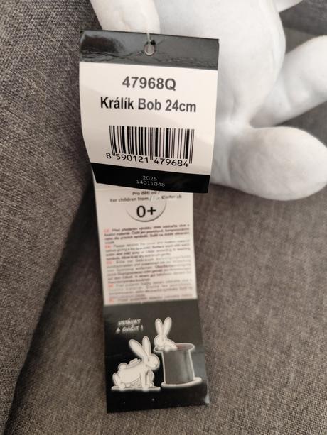 Plyšový králík bob, 