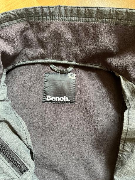 Zateplená sofshelová bunda bench, bench,s