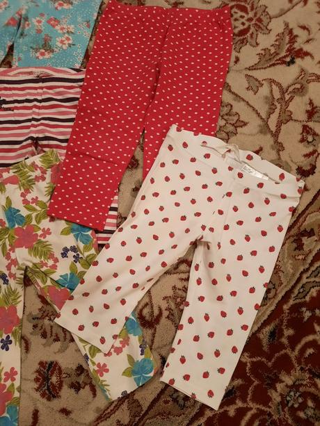 15x kratší legíny, h&m,98