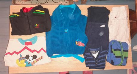 Balík oblečení pro chlapečka, vel. 86-92, 20 kusů, 86–98