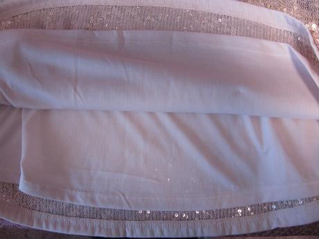 Dívčí souprava-flitrová sukně + tričko h&m, h&m,146