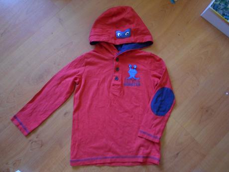 Chlapecké triko s kapucí, kiki&koko,110