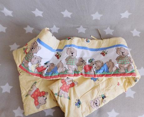 Mantinel do postýlky alvi, šířka (cm): 30,délka (cm): 170