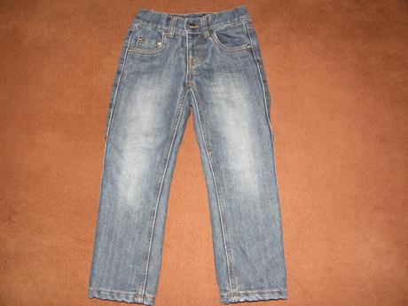 Fleecem podšité rifle / džíny dopodopo vel.110, dopodopo,110