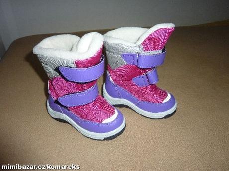 Zimní teplé kozačky boty, 22