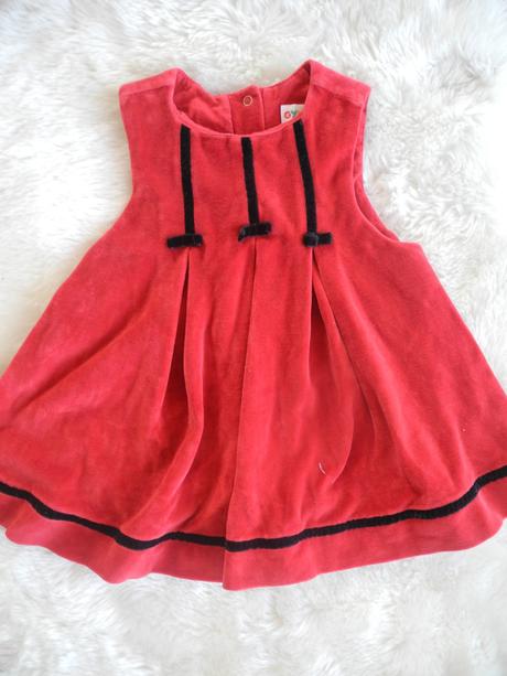 Sametové šaty, gymboree,86