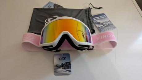Ka467 findway lyžařské brýle s uv ochranou, 