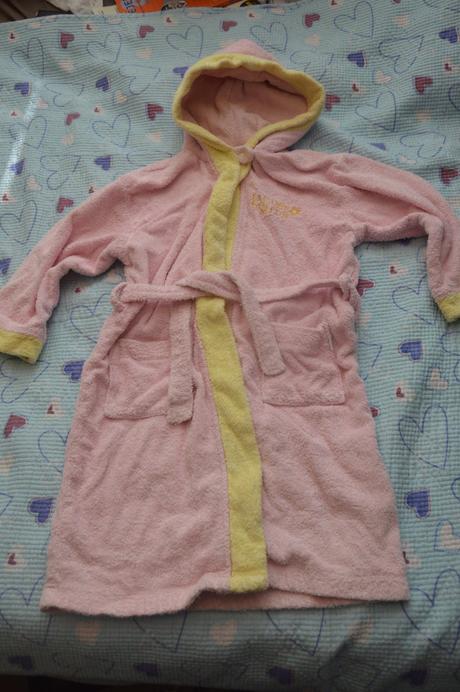 Růžový župan župánek sanetta, sanetta,128