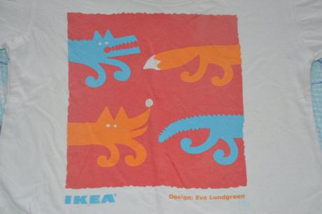 98, 104 bavlněné veselé tričko, ikea, ikea,98