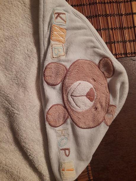 Osuška na kojence, batole, osušky s kapucou,