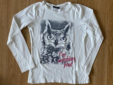 Dívčí set - trika, rifle - 8ks - vel. 134, 122–134