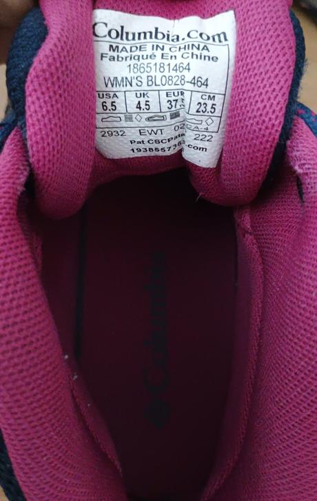 Kvalitni turistické nepromokavé boty columbia, columbia,36