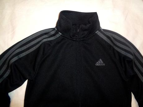 Super černá sportovní bunda adidas, adidas,128