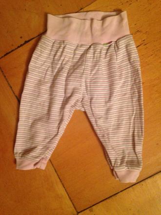 Dívčí tepláky, tepláčky proužky, 74