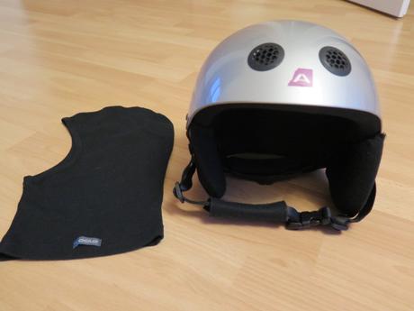 Lyžařská helma alpine s regulací + kukla, xs