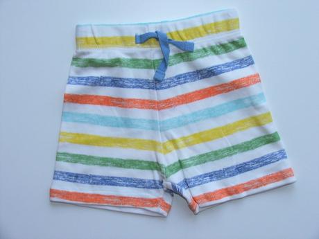 K70 barevné pruhované kraťasy vel. 68, george,68