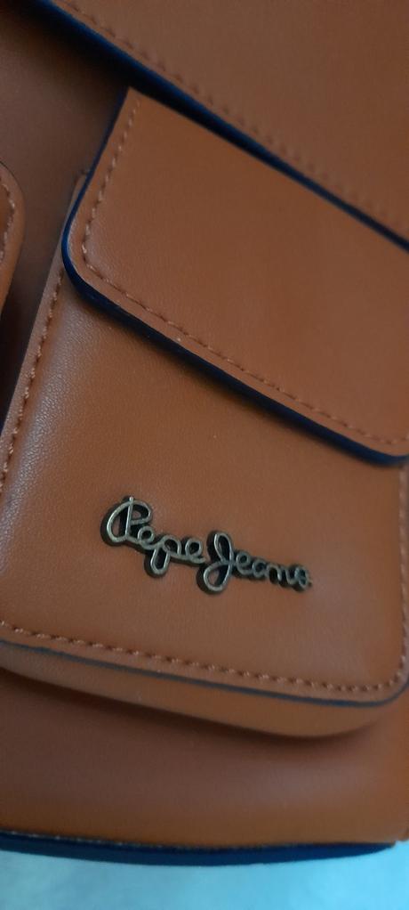 Pepe jeans malý batoh - hnědý, pepe jeans