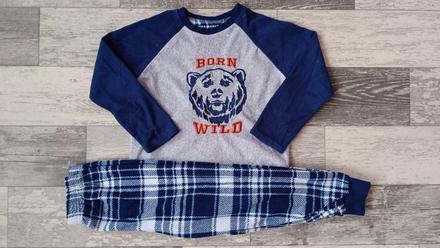 Pyžamo chlapecké fleece, primark,110