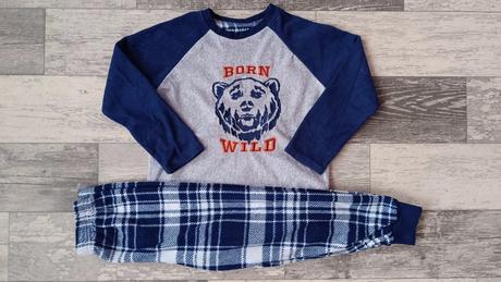 Pyžamo chlapecké fleece, primark,110