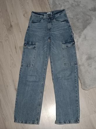 Džíny rifle kapsače, sinsay,34