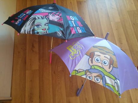 Deštník monster high, toy story, 