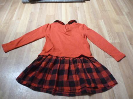 Šaty dlouhý rukáv 7-8 primark, primark,122