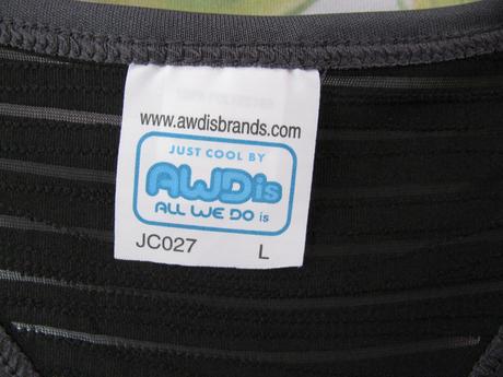 Sportovní šedé tričko awdis, l