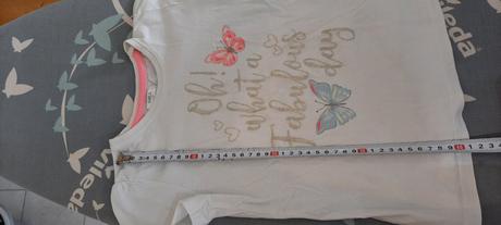 2x dívčí tričko značky pepco a girls, vel. 122., pepco,122