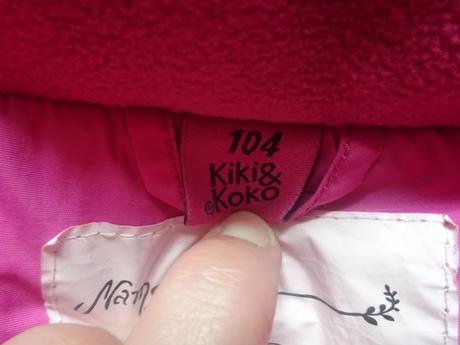 Zimní bunda růžová, vel. 104, kiki&koko,104