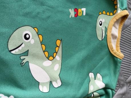 Zateplený set dinosaury, 128/134, 128