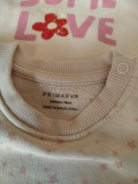 Mikiny vel.74, primark,74