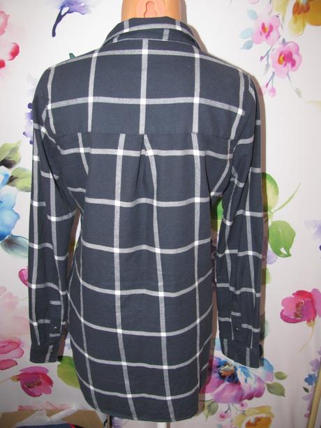 Modrá bavlněná košilová halenka review, review,m