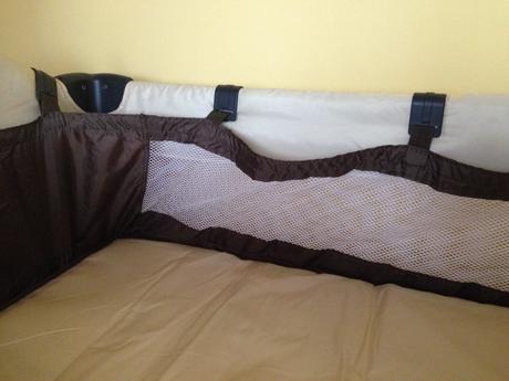 Skládací cestovní dětská postýlka, šířka (cm): 65,délka (cm): 120