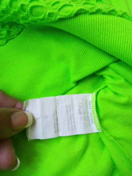 Neonové tílko zn."blind date" vel."s", s