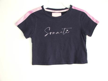 P784 dívčí tričko crop top vel. 122, 122