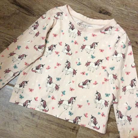 Bavlněné tričko s jednorožci, primark,98