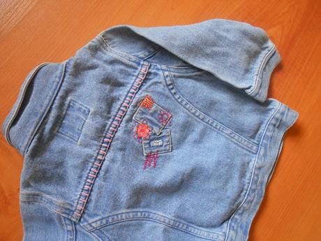 Riflová bundička vel. 80, next,80