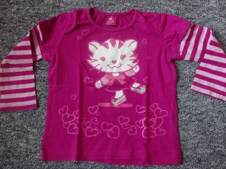 Triko dl.r. s kočičkou, vel. 92, kiki&koko,92