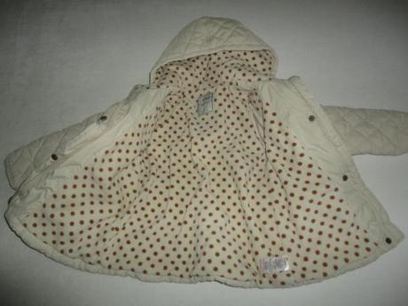 Slabší zimní, přechodová bunda next, vel. 3/4 roky, next,98