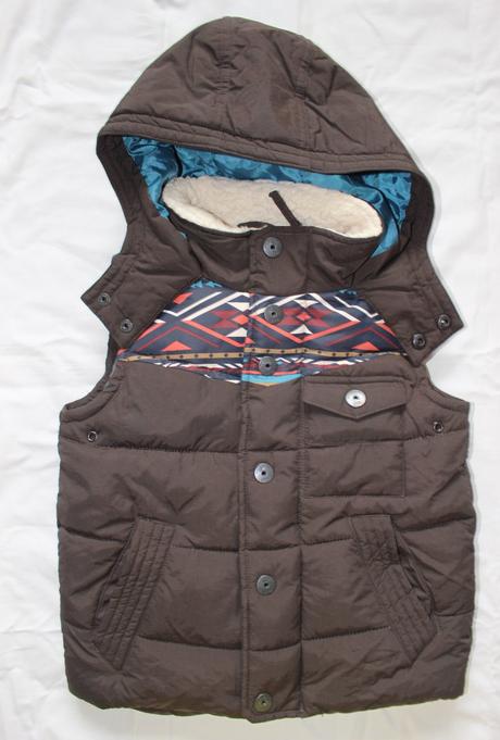 Bi9. luxusní podzimní vesta 4-5 let, next,110