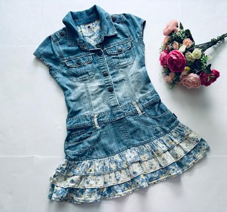 Ob/ šaty letní - v.6 let, pumpkin patch,116