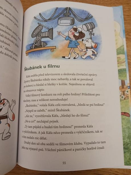 2x kniha káťa a škubánek.,