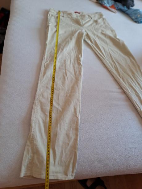 Dámské kalhoty béžové zn.synková, vel. 40/m, 40
