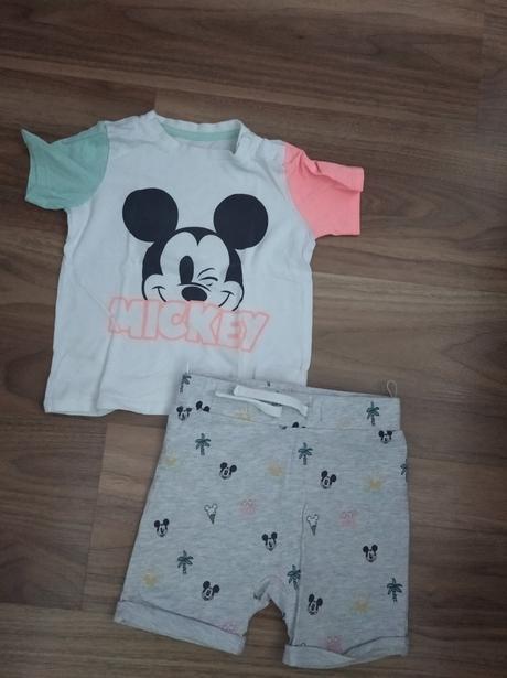 Letní souprava mickey mouse, c&a,98